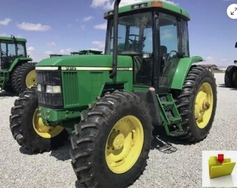 John Deere 7210, 7410, and 7510 2WD or MFWD Tractors Diagnostic Manual