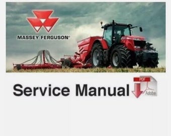 Massey Ferguson 340 350 355 360 399 Tractor Series Workshop Manual