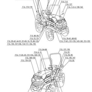 Iseki TH4335 Mechanical Parts manual