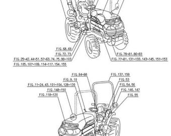 Iseki TH4335 Mechanical Parts manual