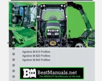 Deutz Agrotron_M610_M620_M640_Profiline_Tractor_Workshop Manual