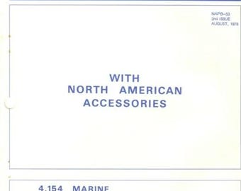 Perkins_4-154_ Marine Parts_ Manual