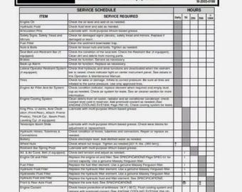 Massey Ferguson 8925 Teleskoplastare serie 6 Lastare Verkstadsmanual