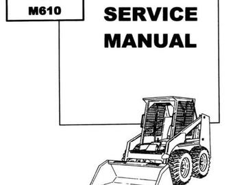 Bobcat M444 M500 M600 M610 Workshop Manual
