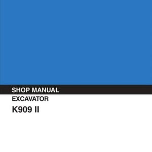 KOBELCO K909-II EXCAVATOR service workshop manual