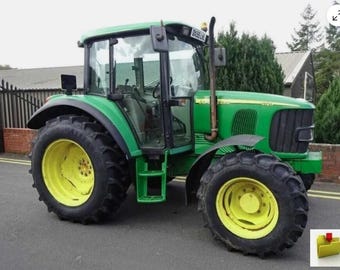 John Deere-tractoren 6120 6120L 6220 6220L 6320 6320L 6420 6420L 6520L werkplaatshandboek voor dealers