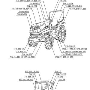 Iseki TG5475 HST Parts manual