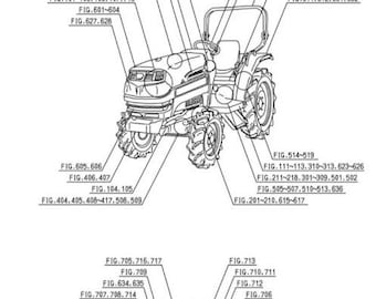 Iseki TG5475 HST Parts manual