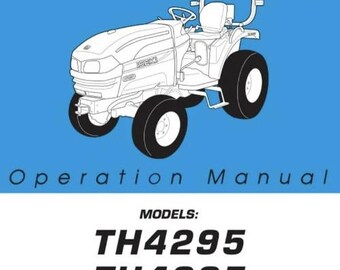 Iseki TH4335 Mechanical Operation manual