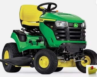 Operator’s Manual For John Deere 100 Series Tractors.