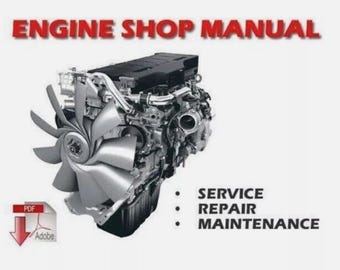 Complete Service Repair Manual for JCB Isuzu A1-4JJ1 Engine