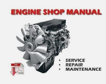 Complete Service Repair Manual for JCB 672 Mechanical Engine.