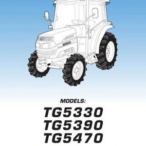 Iseki TG5390 IQ Service manual