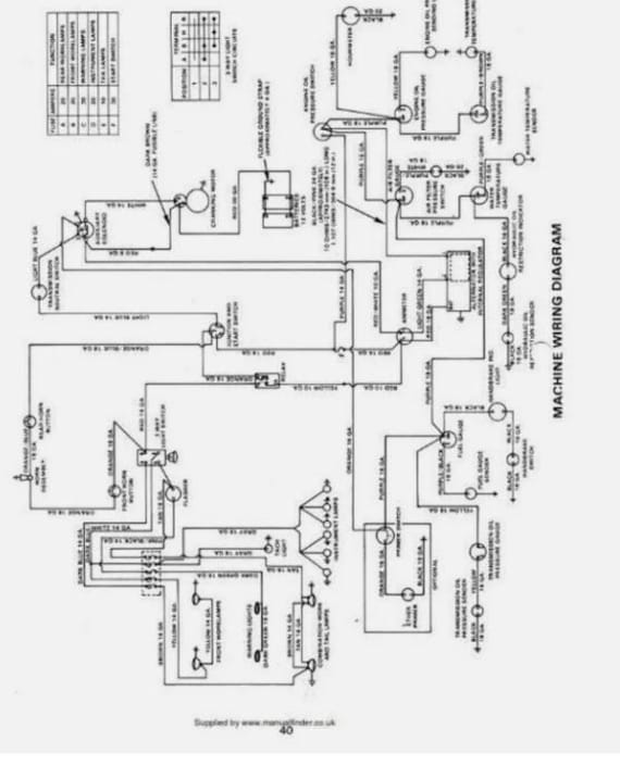 Massey Ferguson 50 Wiring Diagram