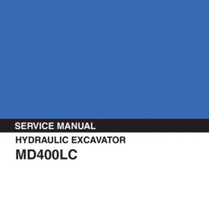KOBELCO MD400LC service repair workshop manual