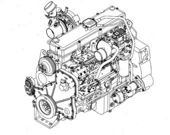 Cummins ISC, QSC, ISL, qsl Engines Troubleshooting & Repair Manual 787 pages