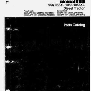 Case IH 956 to 1056 FULL SET Workshop, Opps, Service, and Parts Manuals