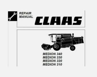 CLAAS MEDION 340 , 330 , 320 , 310 COMBINES service repair manual.