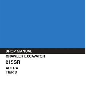 KOBELCO 215SR ACERA TIER 3 excavator workshop Manual