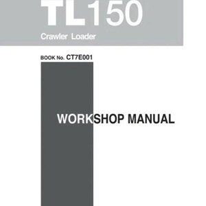 Takeuchi TL150 Crawler Loader  Workshop and Parts Manuals Set of 3 Manuals 1421 pages