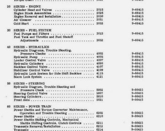 Case 580F Backhoe Workshop Manual