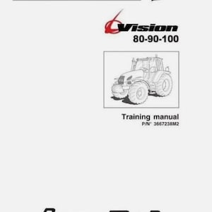 Landini Vision 80 90 100 Workshop Manual