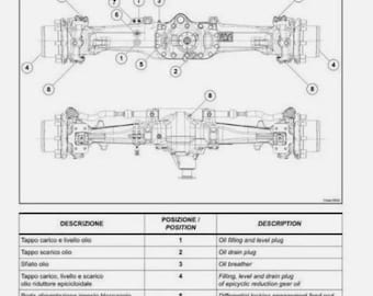 Carraro Front Axle Agrotron ALL models FULL SET Workshop Manual