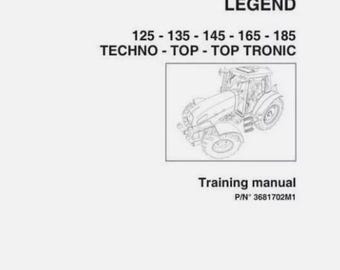 Manual de taller Landini Legend Techno Top Tronic 125 135 145 165 185