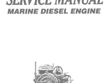 Yanmar-YSE8-YSB Marine Engine Service-Manual