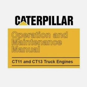 Complete Operation and Maintenance Manual for Caterpillar CT11 and CT13 Engines