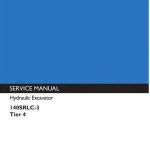 KOBELCO 140SRLC-3 TIER 4 excavator service repair workshop manual 1101 PAGES