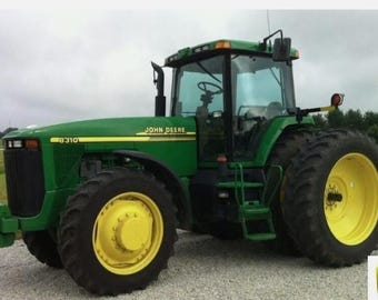 Ciągniki John Deere 8110 8210 8310 8410 Instrukcja diagnostyczna
