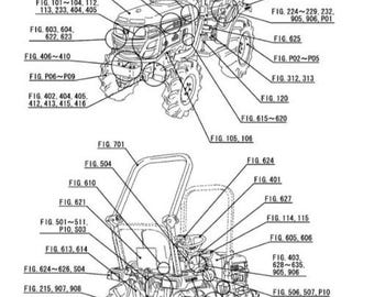 Iseki TM3215 parts manual