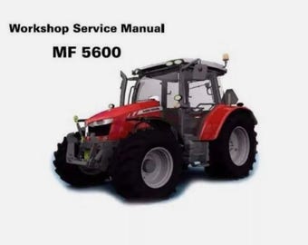 Verkstadshandbok för Massey Ferguson 5608 5609 5610 5611 5612 5613 5600-serien