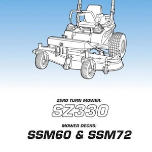 Iseki SZ330 Service Workshop manual