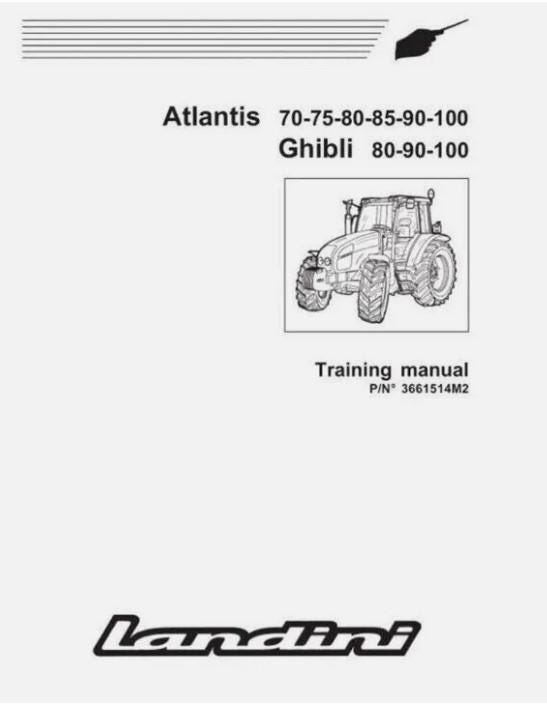 Manuale Uso E Manutenzione Trattore LANDINI 6550 2RM E 4RM - Libretto Istruzioni In Italiano Su CD