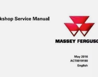 Werkstatt Service Handbuch für Massey Ferguson 5710 , 5711 , 6711 , 6712 , 6713