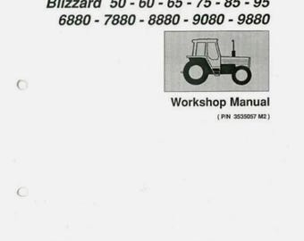 Landini 5860 to 9880 workshop Manual