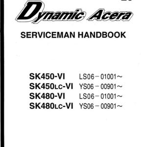 KOBELCO DYNAMIC Acera SK450-VI  service handbook manual