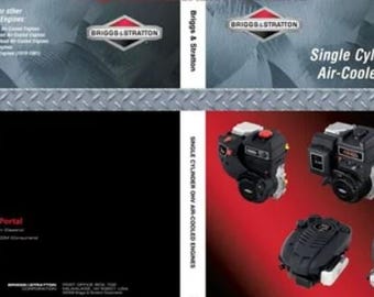 Manual de servicio Briggs and Stratton monocilíndrico OHV 276781 de 179 páginas