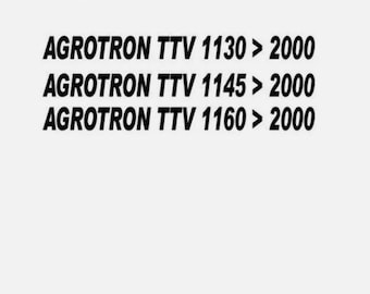 Deutz Agrotron TTV 1130-1145-1160 Mtr. 2000 Operators Manual