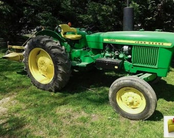 Bruksanvisning för John Deere 1020, 1120, 1630 traktorer.