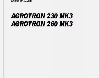 Deutz Agrotron 230 260 MK 3 Workshop Manual