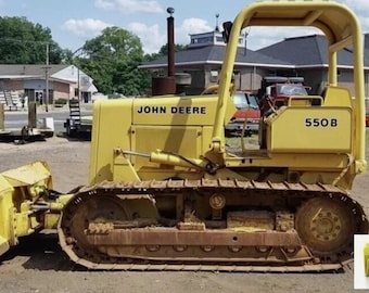 Manual de servicio y reparación del tractor de orugas John Deere JD450B (TM1033)