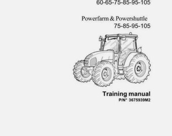 Landini Powerfarm Powershuttle 60 65 75 85 95 105 Werkstatt Handbuch