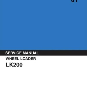 KOBELCO LK200 WHEEL LOADER service workshop manual