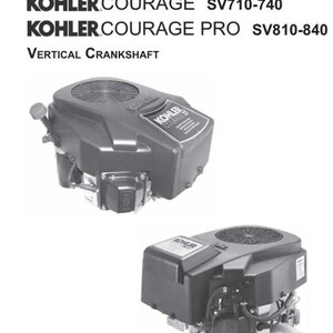 Kohler-Courage-SV710-SV740-SM-01500 Repair Manual
