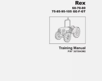 Landini Rex 60 70 80 75 85 95 105 GE-F-GT Modelle Werkstatt-Handbuch