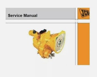 JCB Transmissions Service Repair Manual
