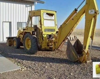 John Deere JD500 Series-B Loader Backhoe Technical Manual (TM1024)